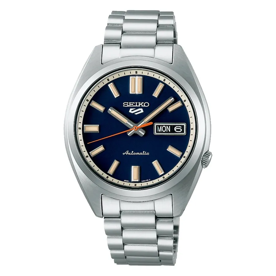 Seiko 5 Sports SXNS 'Rinse Blue' Stainless Steel Mens Watch SRPK87K1 cheap digital watch best digital watch for men