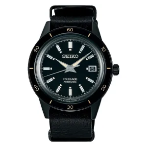 Seiko Presage 60's Style Black Strap Watch SRPH95J1 cheap digital watch best digital watch for men