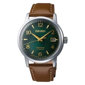 Seiko Presage Cocktail Green Automatic Date Men's Watch SRPE45J1 cheap digital watch best digital watch for men
