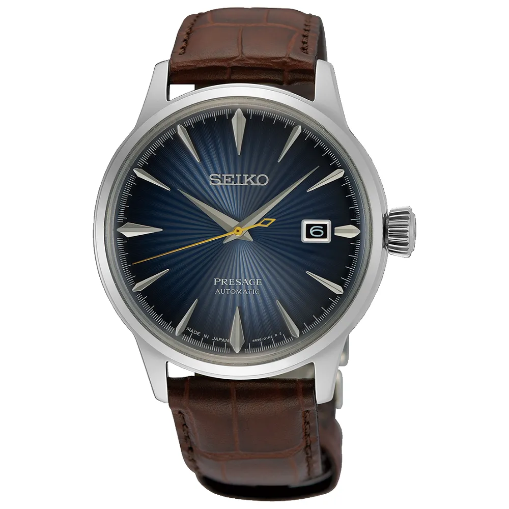 Seiko Presage Cocktail Time 'Midnight Blue Moon' Watch SRPK15J1 cheap digital watch best digital watch for men