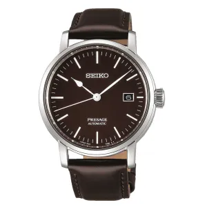 Seiko Presage Craftmanship Series Automatic Mens Watch SPB115J1 - Brown Enamel Dial cheap digital watch best digital watch for men