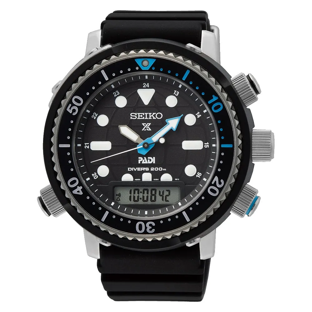 Seiko Prospex Padi Hybrid 'Arnie' 40th Anniversary Divers Watch SNJ035P1 cheap digital watch best digital watch for men