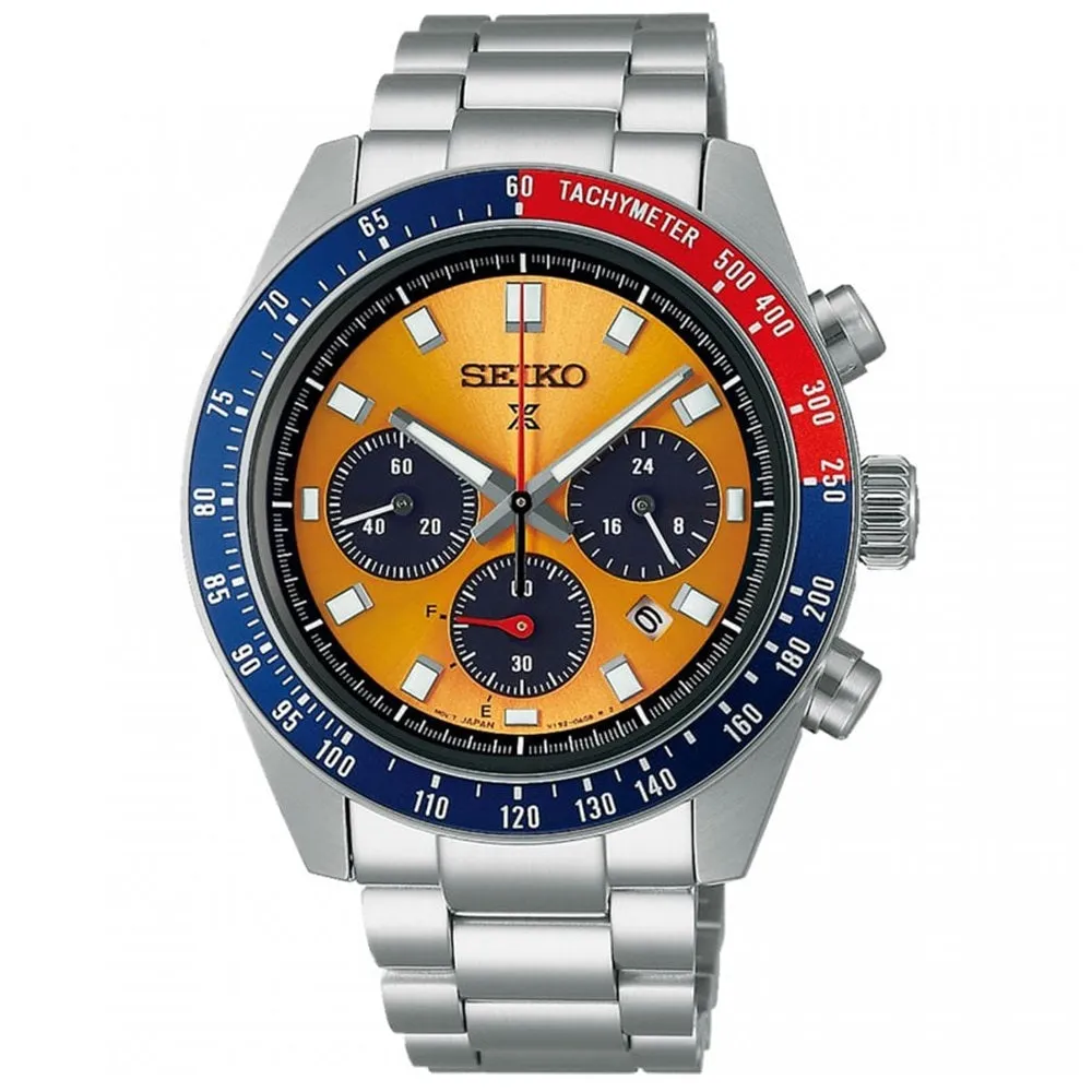 Seiko Prospex 'Pogue' Solar Chronograph Watch SSC947P1 - 1969 Re-interpretation cheap digital watch best digital watch for men