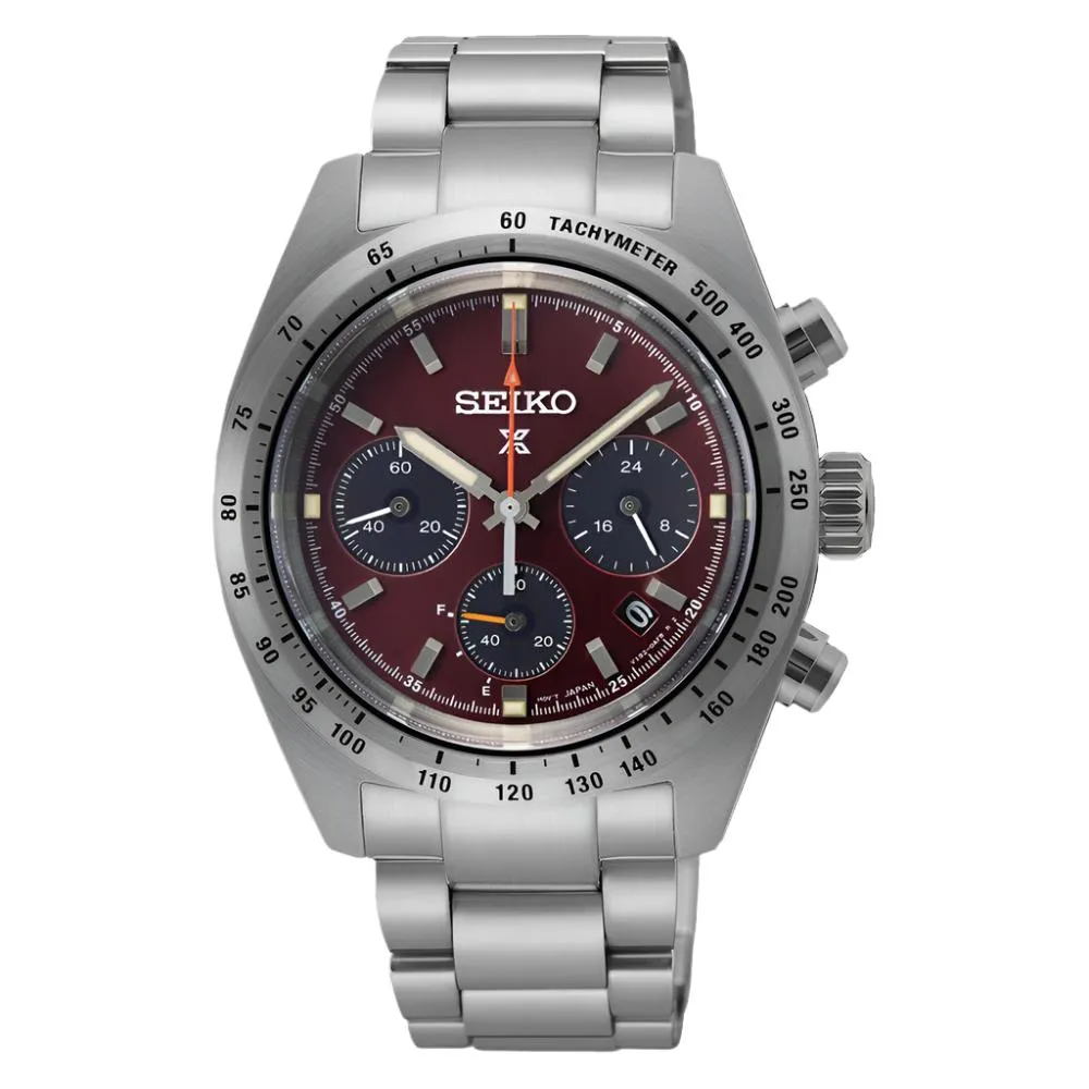 Seiko Prospex Speedtimer Solar Chronograph Watch SSC953P1 - European Exclusive cheap digital watch best digital watch for men