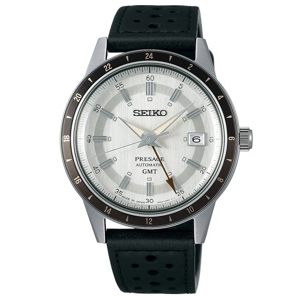 Seiko Watch Presage Stone Style 60's Road Trip GMT Automatic SSK011J1 cheap digital watch best digital watch for men
