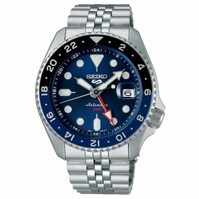 Seiko 5 Automatic GMT Blueberry SKX Recreation Watch SSK003K1 
