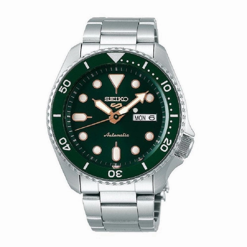 Seiko 5 Automatic Green Dial Mens Watch SRPD63K1 