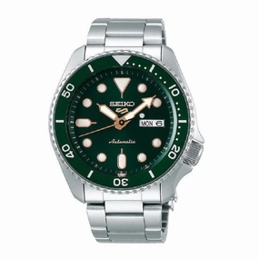 Seiko 5 Automatic Green Dial Mens Watch SRPD63K1 