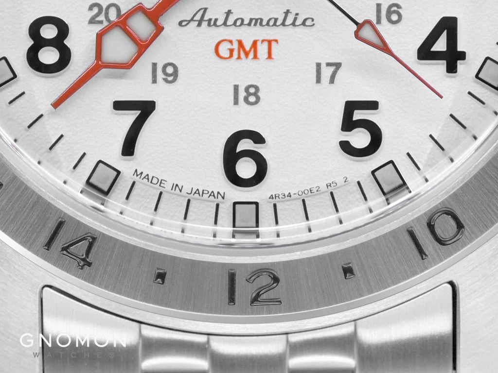 Seiko 5 Sports ??Field Sports Style?? GMT White Ref. SBSC009