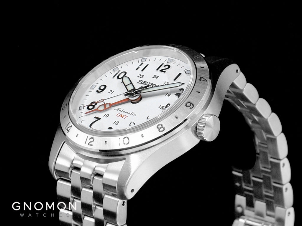 Seiko 5 Sports ??Field Sports Style?? GMT White Ref. SBSC009