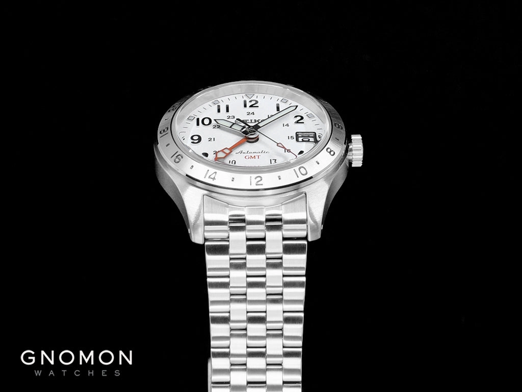 Seiko 5 Sports ??Field Sports Style?? GMT White Ref. SBSC009