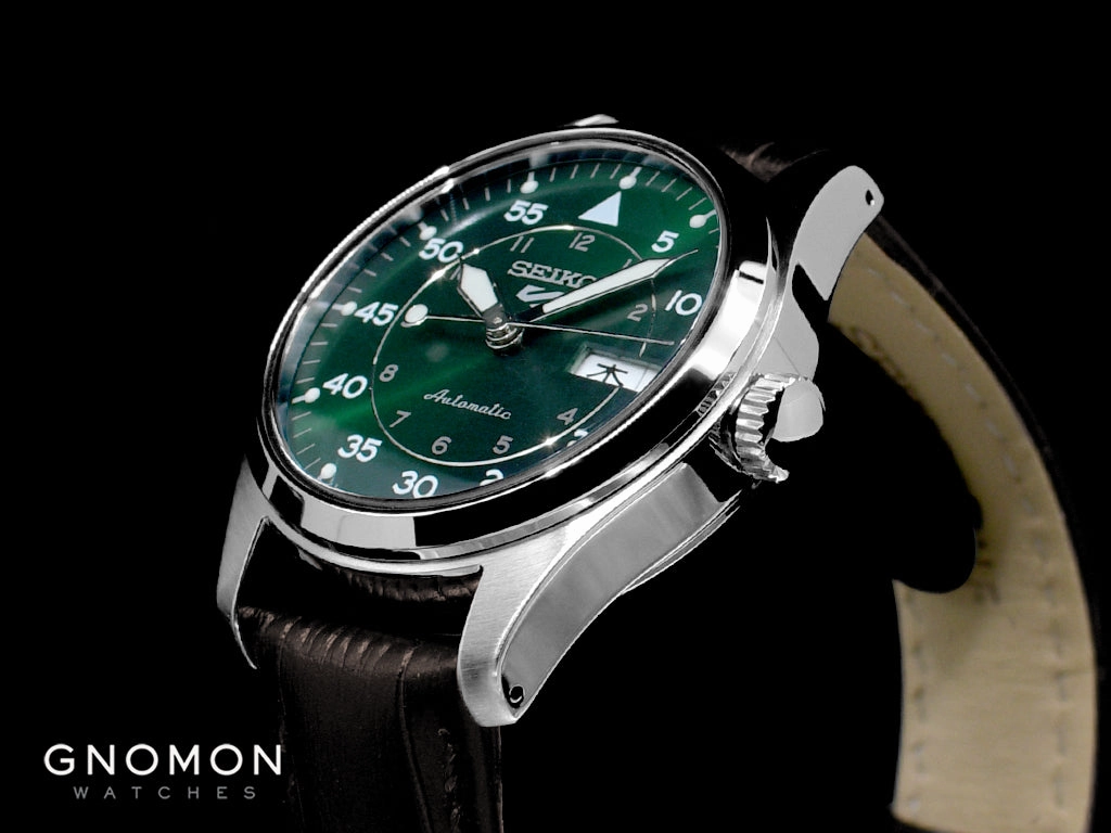 Seiko 5 Sports ??Field Suits Style?? Automatic 36  Green Ref. SBSA203