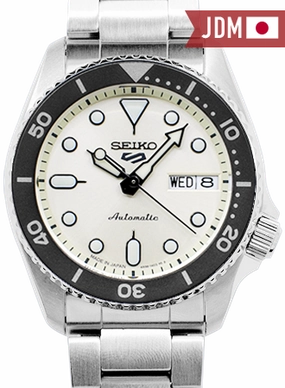 Seiko 5 Sports ??Sports Style?? 38mm Champagne White Ref. SBSA227 