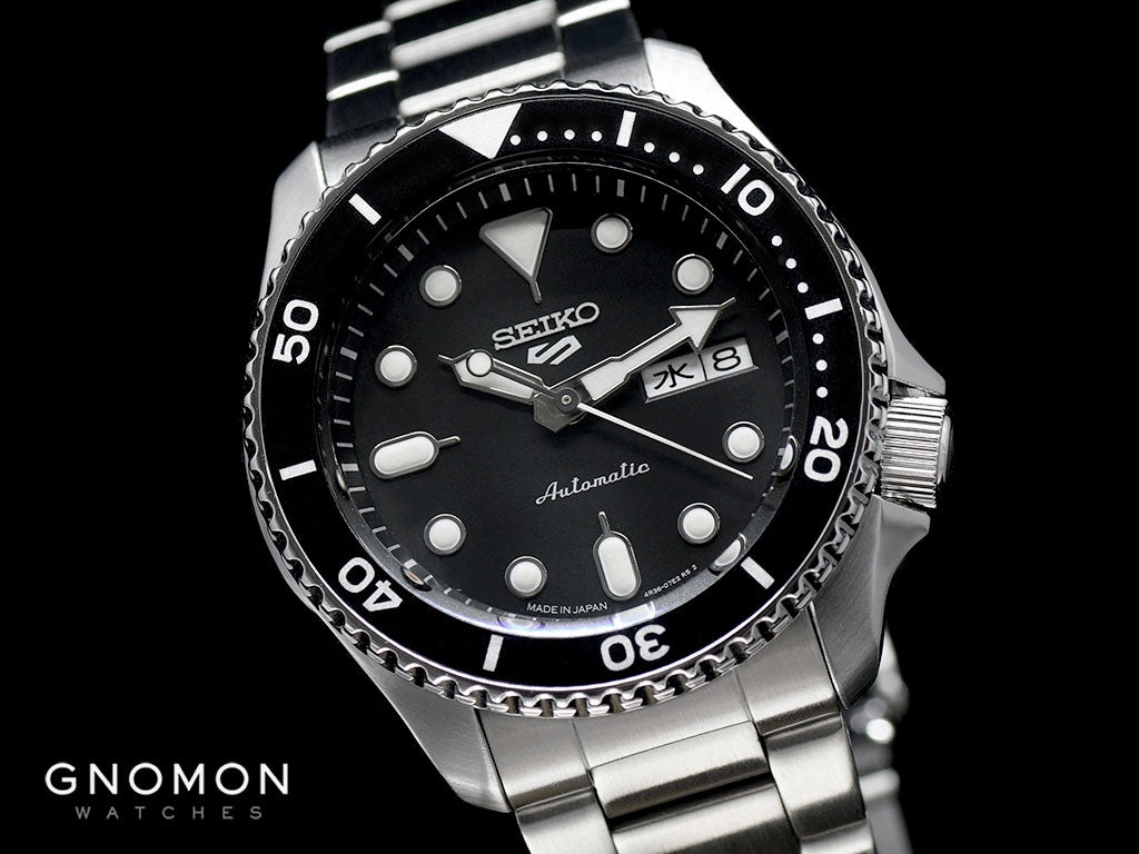 Seiko 5 Sports ??Sports Style?? Black Ref. SBSA005