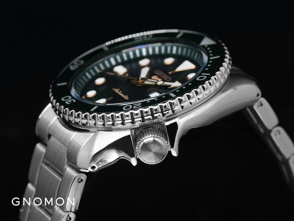 Seiko 5 Sports ??Sports Style?? Green Gilt Ref. SBSA013