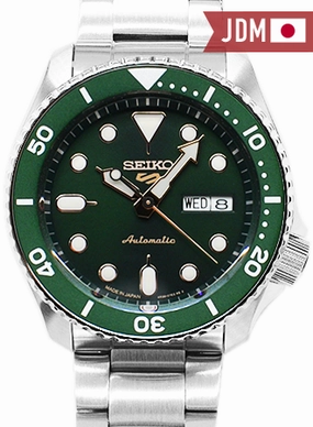 Seiko 5 Sports ??Sports Style?? Green Gilt Ref. SBSA013 