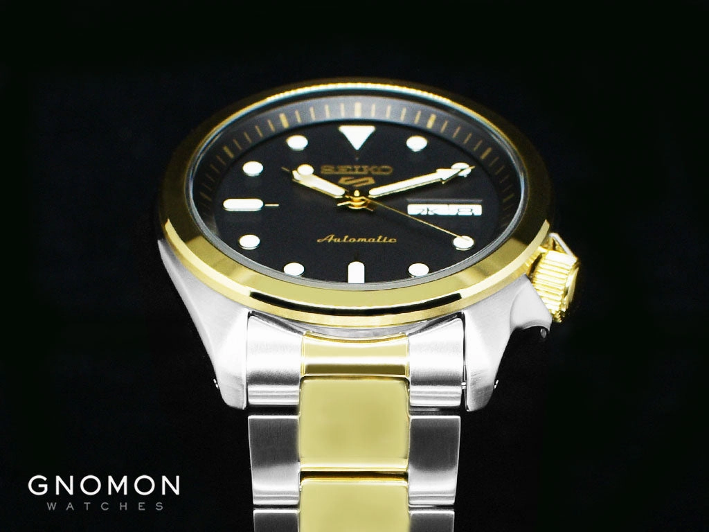 Seiko 5 Sports ??Sports Style?? Yellow Gold 40 Ref. SBSA050