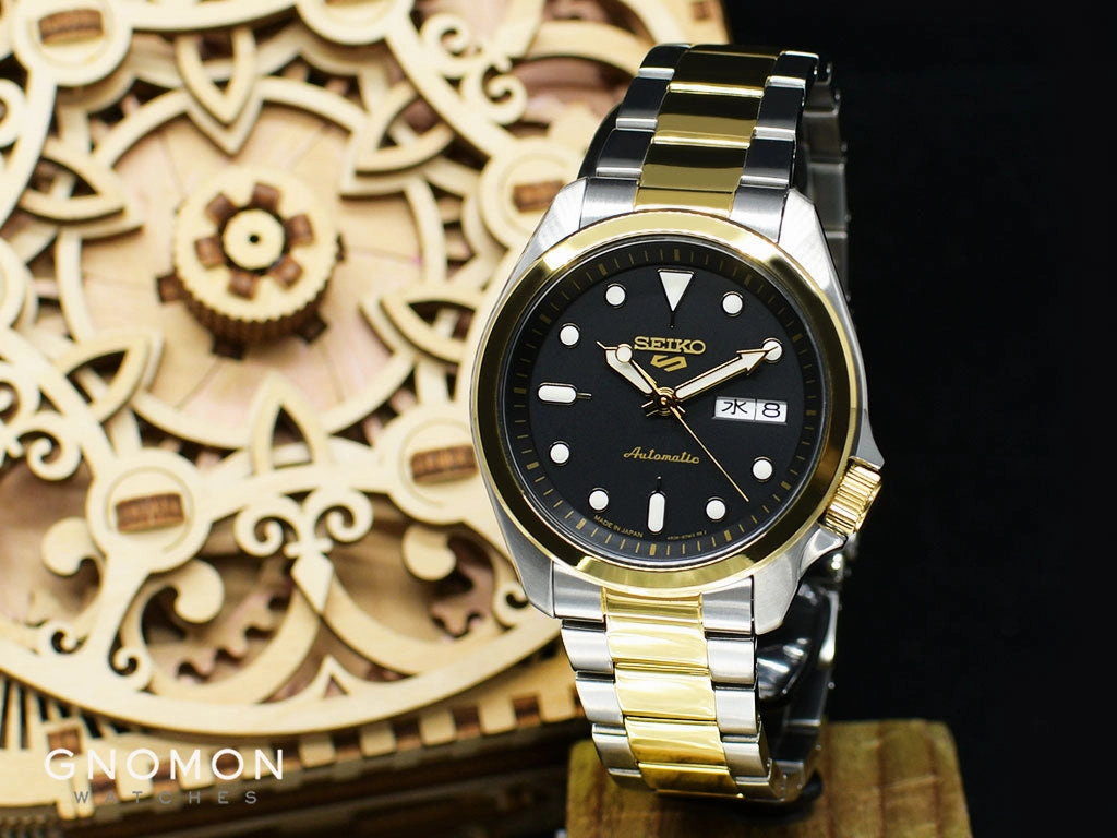 Seiko 5 Sports ??Sports Style?? Yellow Gold 40 Ref. SBSA050