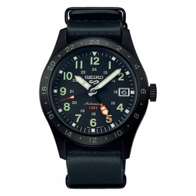 Seiko 5 Sports Field 'Deception' Mechanical GMT Mens Watch SSK025K1 