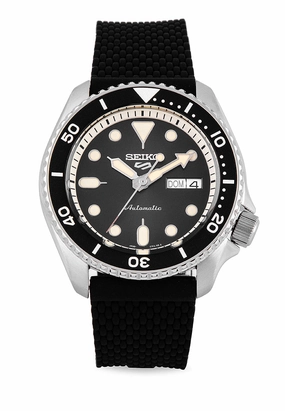 SEIKO 5 Sports SRPD73K2 Automatic Watch for Men,silicone watch,silicone strap watch,silicone watches for men,silicone watches for women,unisex silicone watch,kids silicone watch,sports silicone watch,casual silicone watch,waterproof silicone watch,silicone