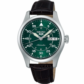 Seiko 5 SRPJ89K Automatic Affordable Leather Watch Leather Watch Discount
