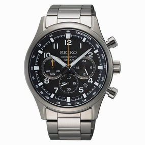 Seiko Conceptual Series Black Dial Stainless Steel Watch SSB447P,quartz watch, quartz watches for men, quartz watches for women, best quartz watch, minimalist quartz watch, luxury quartz watch, waterproof quartz watch,analog quartz watch, digital quartz wa