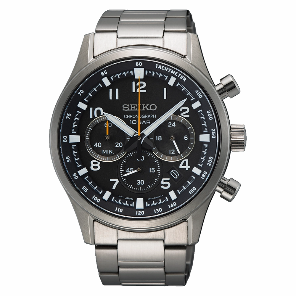 Seiko Conceptual Series Black Dial Stainless Steel Watch SSB447P,quartz watch, quartz watches for men, quartz watches for women, best quartz watch, minimalist quartz watch, luxury quartz watch, waterproof quartz watch,analog quartz watch, digital quartz wa