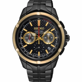 Seiko Coutura SSB442P Chronograph stainless steel watch clasp High quality stainless steel watch