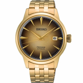 Seiko Presage SRPK48J Cocktail Time 'Half & Half' stainless steel watch clasp High quality stainless steel watch