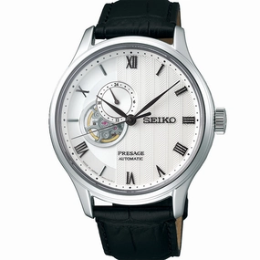 Seiko Presage SSA379J Zen Garden Affordable Leather Watch Leather Watch Discount
