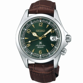Seiko Prospex Alpinist SPB121J Automatic Affordable Leather Watch Leather Watch Discount