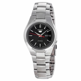 SEIKO SNK607K1 Automatic Silver Stainless Watch for Men- Affordable casual watches Sporty casual watches Affordable luxury casual watches