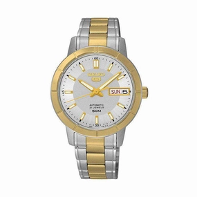 SEIKO SNK892K1 Automatic Two tone Stainless Steel Watch for Men Affordable casual watches Sporty casual watches Affordable luxury casual watches
