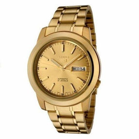 SEIKO SNKE56K1 Automatic Gold Stainless Steel Watch for Men Affordable casual watches Sporty casual watches Affordable luxury casual watches