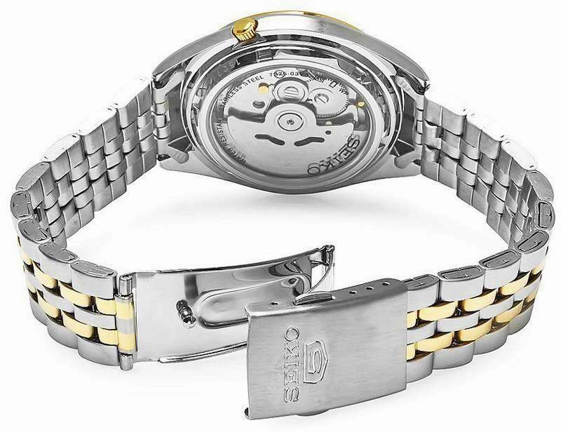 SEIKO SNKL36K1 Automatic Two-tone Stainless Steel Watch for Men