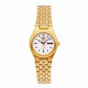 SEIKO SYMA22K1 Automatic Gold Stainles Steel Watch for Women Affordable casual watches Sporty casual watches Affordable luxury casual watches