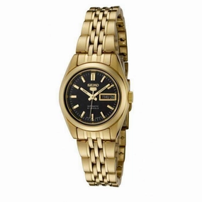 SEIKO SYMA40K1 Automatic Gold Stainless Steel Watch for Women Affordable casual watches Sporty casual watches Affordable luxury casual watches