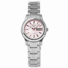SEIKO SYMD91K1 Automatic Silver Stainless Steel Pink Dial Watch for Women
