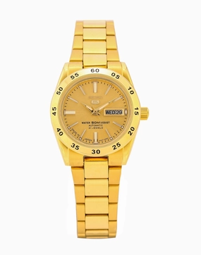 SEIKO SYMG44K1 Automatic Gold Stainless Steel Watch for Women Affordable casual watches Sporty casual watches Affordable luxury casual watches