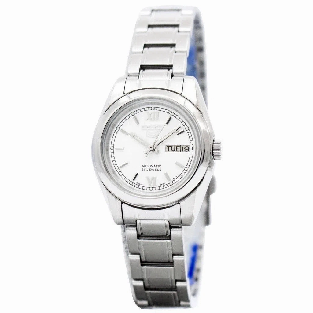 SEIKO SYMK23K1 Automatic Silver Stainless Watch for Women Affordable casual watches Sporty casual watches Affordable luxury casual watches