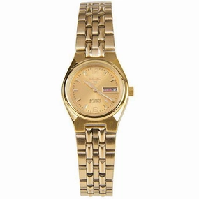 SEIKO SYMK36K1 Automatic  Gold Stainless Steel Watch for Women Affordable casual watches Sporty casual watches Affordable luxury casual watches