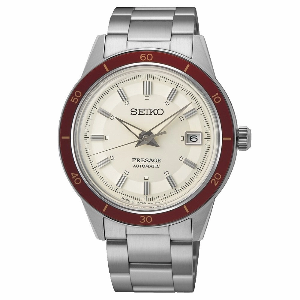 Seiko Watch Presage Style 60's Ruby Automatic SRPH93J1 