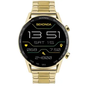 Sekonda Active Plus Smart Watch Gold Alloy Case Steel Bracelet 30227 cheap digital watch best digital watch for men