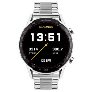 Sekonda Active Plus Smart Watch Silver Case Steel Bracelet 30177 cheap digital watch best digital watch for men