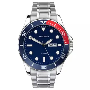 Sekonda Balearic Mens Day Date Sports Watch 1607 cheap digital watch best digital watch for men