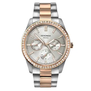 Sekonda Classic 38mm Two Tone Ladies Day Date Watch 2162 cheap digital watch best digital watch for men