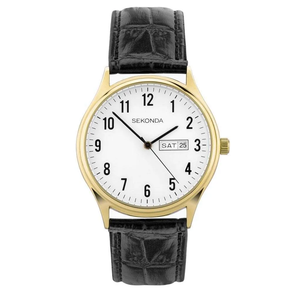 Sekonda Classic Easy Reader Leather Strap Watch 30123 cheap digital watch best digital watch for men