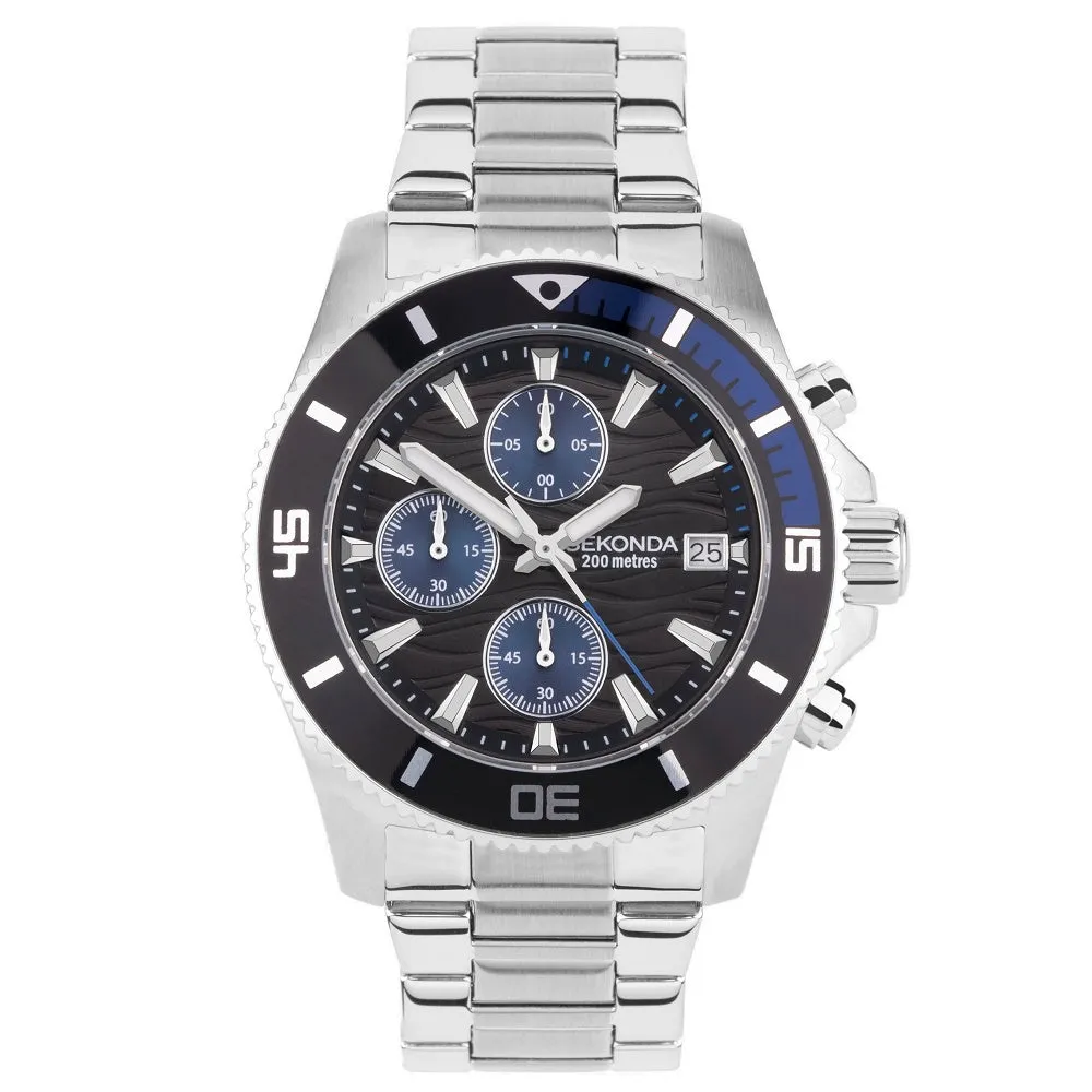 Sekonda Dive Pacific Wave Chronograph Mens Watch 30116 cheap digital watch best digital watch for men