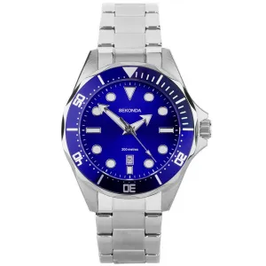 Sekonda Hudson Dive Mens Watch Stainless Steel Blue Dial 30097 cheap digital watch best digital watch for men