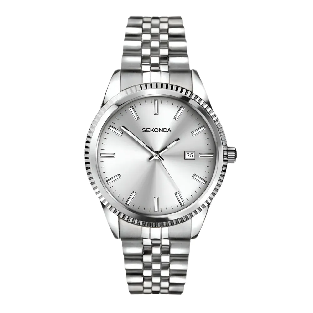 Sekonda King Silver Dial Stainless Steel Bracelet Mens Watch 30258 cheap digital watch best digital watch for men
